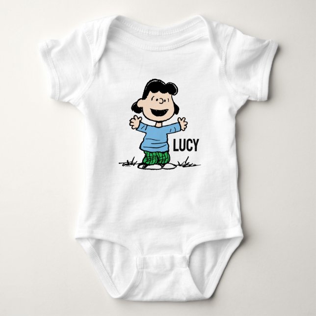 Body Para Bebê Lucy with Arms Wide (Frente)