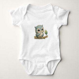 Body Para Bebê Luna the Owl Toddler Tee – Nighttime Guardian 