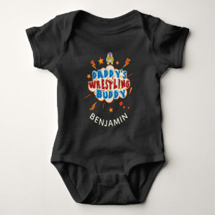 Body Para Bebê Luta do Pai Personalizado