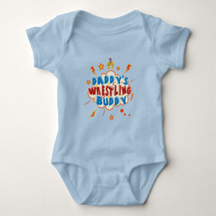 Body Para Bebê Luta Pai Boneco