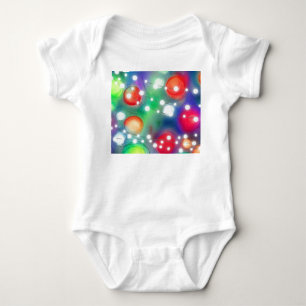 Body Para Bebê Luzes de Natal