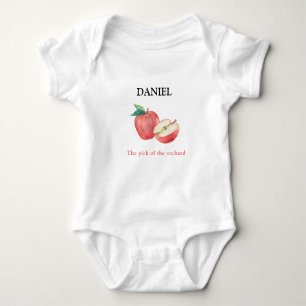 Body Para Bebê Maçã