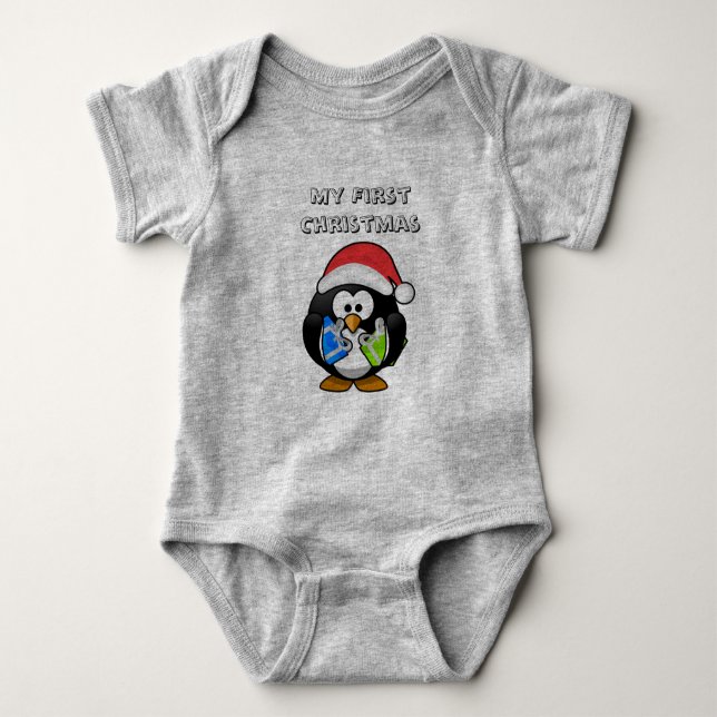 Body Para Bebê macacão (Frente)