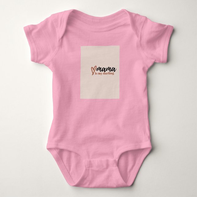 Body Para Bebê Macacão de bebê (Frente)