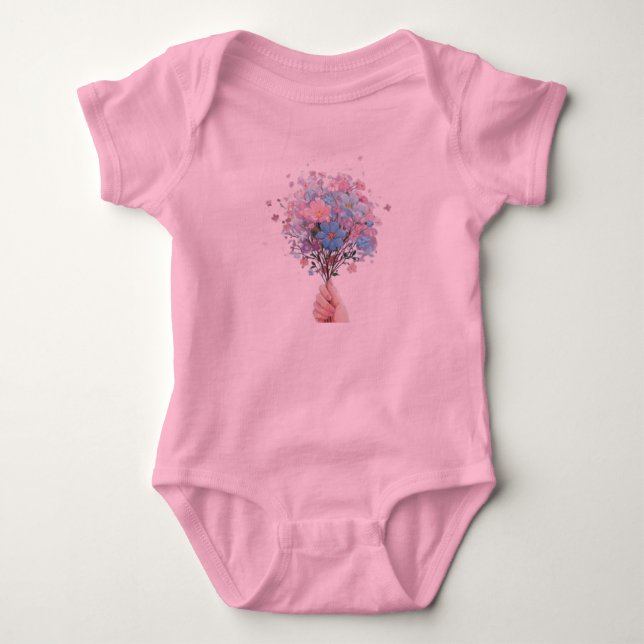 Body Para Bebê Macacão de bebê (Frente)