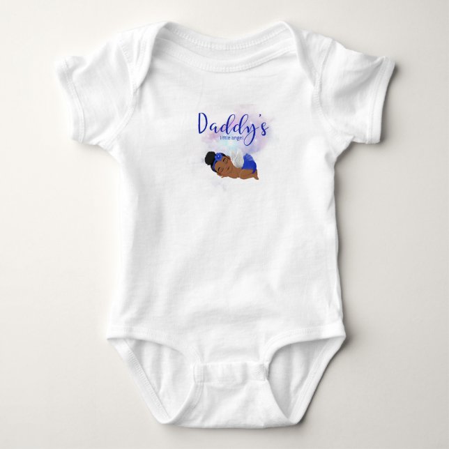 Body Para Bebê macacão de bebê anjinho da mamãe (Frente)
