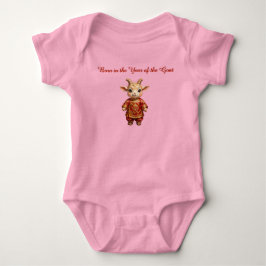 Body Para Bebê Macacão de Bebê Nascido no Ano do Bode