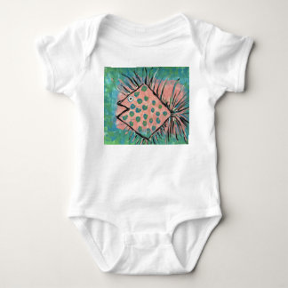 Body Para Bebê Macacão de bebê peixinho
