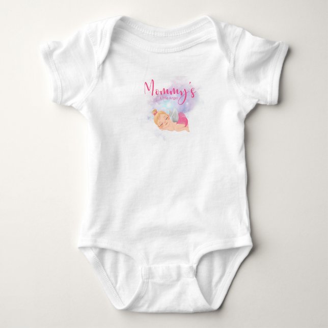 Body Para Bebê macacão de bebê pequena felicidade da mamãe (Frente)