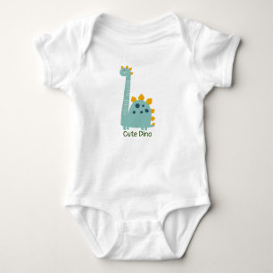 Body Para Bebê Macacão de Bebê Personalizado Dino Fofo