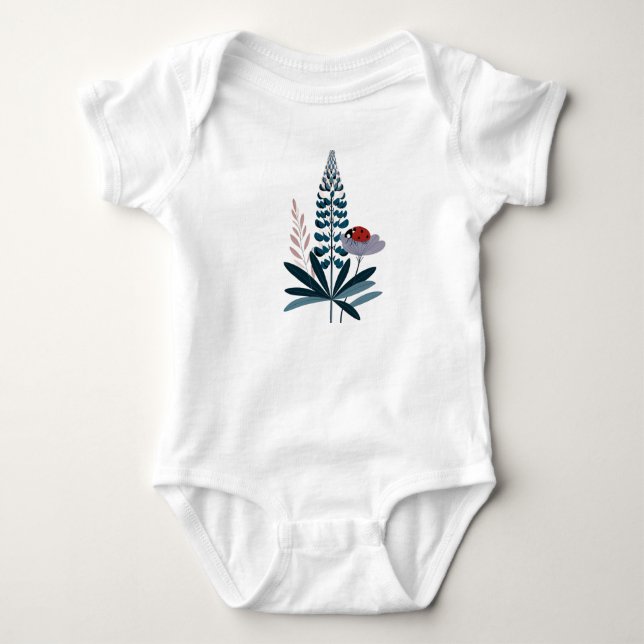 Body Para Bebê Macacão de uma peça para bebê (Frente)