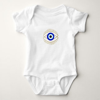 Body Para Bebê Macacão Evil Eye Uma Peça
