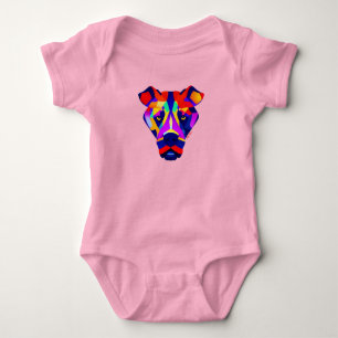 Body Para Bebê macacão rosa bebê de Alexander's Dog