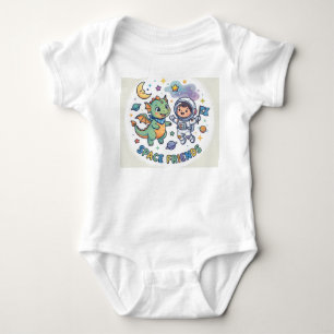 Body Para Bebê Macacãozinho SpaceFriends Baby