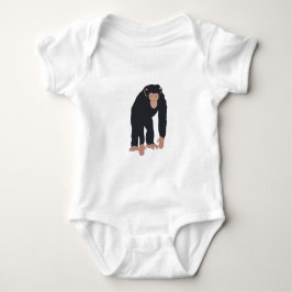Body Para Bebê Macaco Chimpanzé