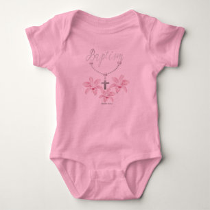 Body Para Bebê Macacões de Batismo