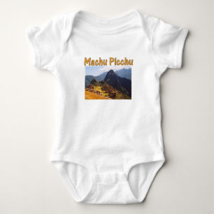 Body Para Bebê Machu Picchu Ruins Peru Sunrise