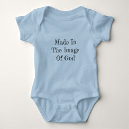 Body Para Bebê "Made In the Image of God"