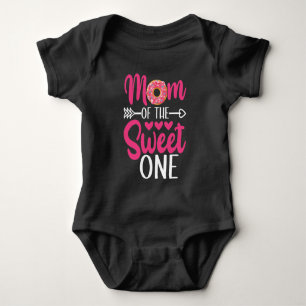 Body Para Bebê Mãe do Doce Sprinkles Donut