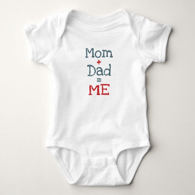 Body Para Bebê Mãe e Pai sou eu (Frente)