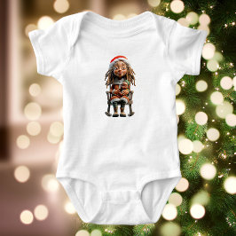Body Para Bebê Mãe Natal I Bebê Bodô