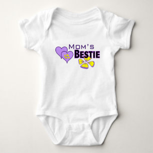 Body Para Bebê Mães Bestiam Corações e Flores Bebê Roupa