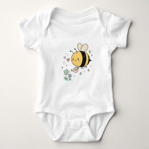 Body Para Bebê Mães de Plantas Bebê Abelha Caprichosa
