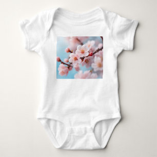 Body Para Bebê Magia do Flor Rosa