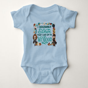 Body Para Bebê Magical Watercolor "I Solene Swear"