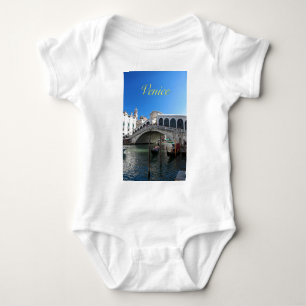 Body Para Bebê Magnífico! Veneza final, Rialto, canal grande