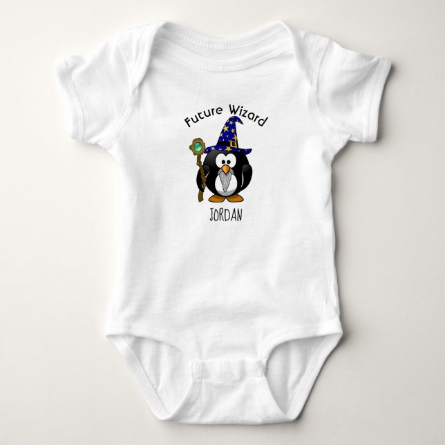 Body Para Bebê Mago do Futuro (Frente)
