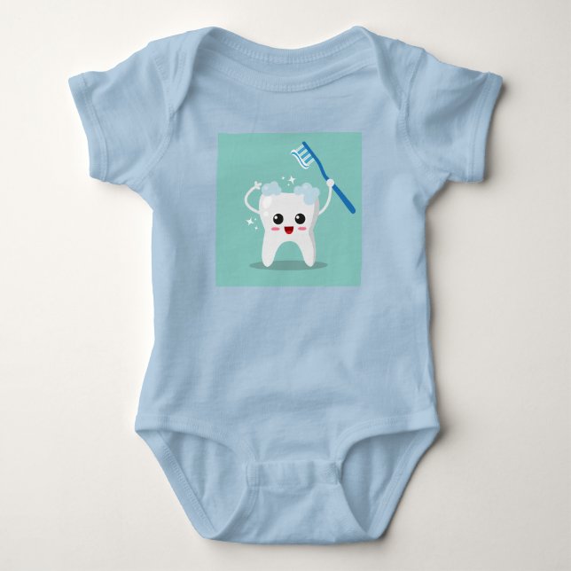 Body Para Bebê maiô (Frente)