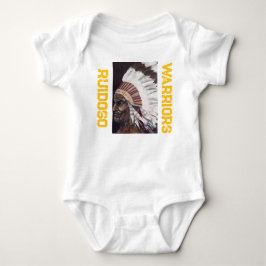 Body Para Bebê Maior fã do Geronimo Ruidoso Warriors