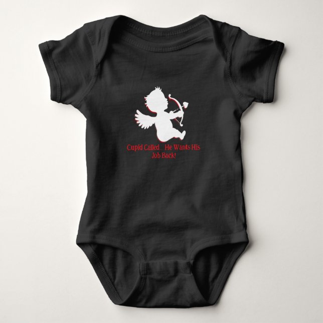 Body Para Bebê Mais fofo que o Cupido (Frente)