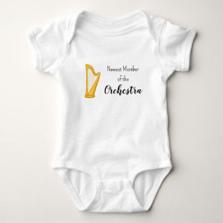 Body Para Bebê Mais Novo Membro da Orquestra Bodysuit de Bebê Har
