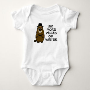 Body Para Bebê Mais seis semanas de inverno