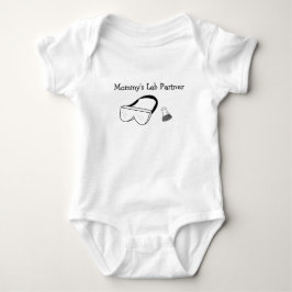 Body Para Bebê Mamã do cientista do bodysuit do bebê do