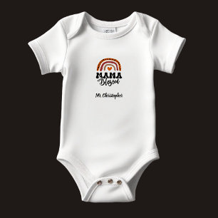 Body Para Bebê Mamãe abençoada