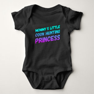 Body Para Bebê Mamãe De Casaco Caçando Princesa De Bebê De Fit