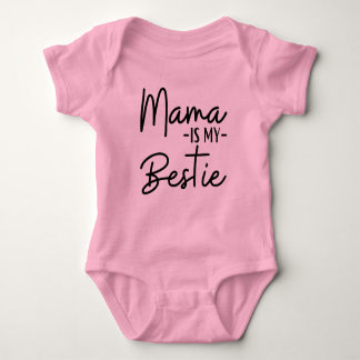 BODY PARA BEBÊ MAMÃE É MINHA BESTIA