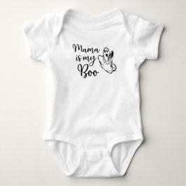 Body Para Bebê Mamãe é minha Boo