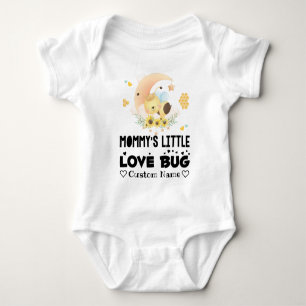Body Para Bebê Mamãe Little Love Inseto