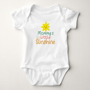 Body Para Bebê Mamãe Pequena Luz do Sol