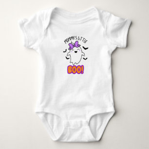 Body Para Bebê Mamãe Pequeno Boo, mamãe, Dia das Bruxas