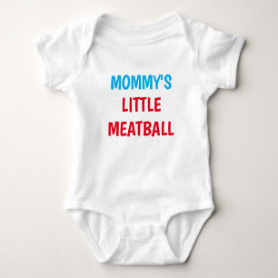 Body Para Bebê Mamãe Pequeno Meatball