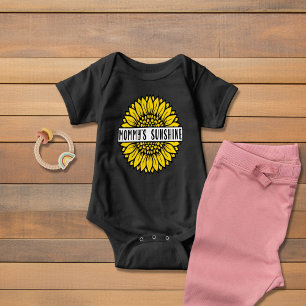 Body Para Bebê Mamãe Sunshine Sunflower Baby Bodface