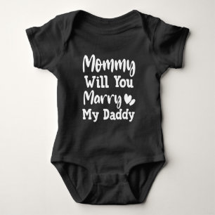Body Para Bebê Mamãe Você Vai Casado Meu Pai