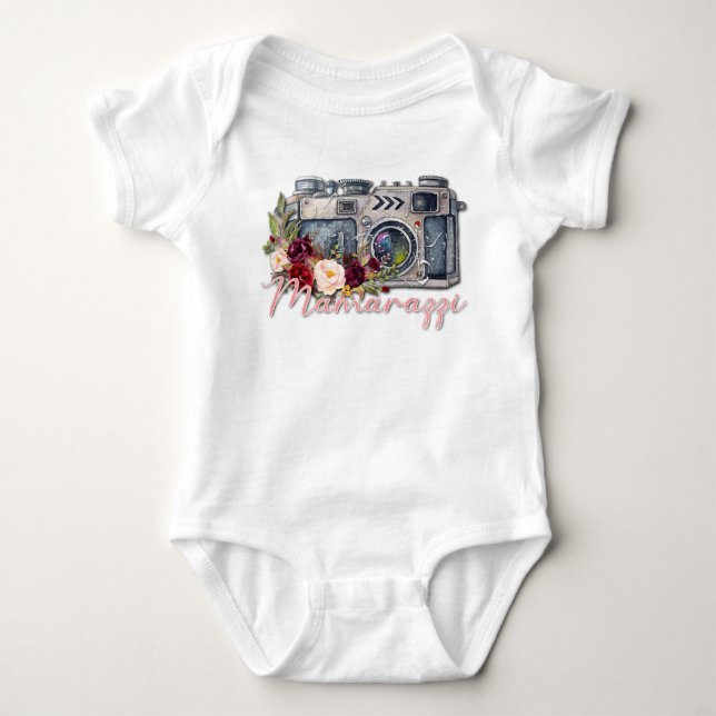 Body Para Bebê Mamarazzi (Frente)