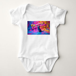 Body Para Bebê Mameluco con punto de jersey