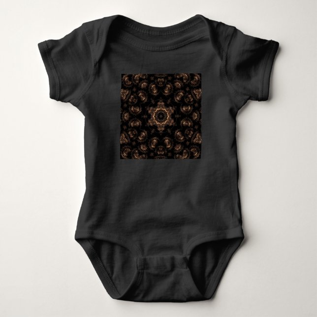 Body Para Bebê Mandala da Idade do Bronze (Frente)